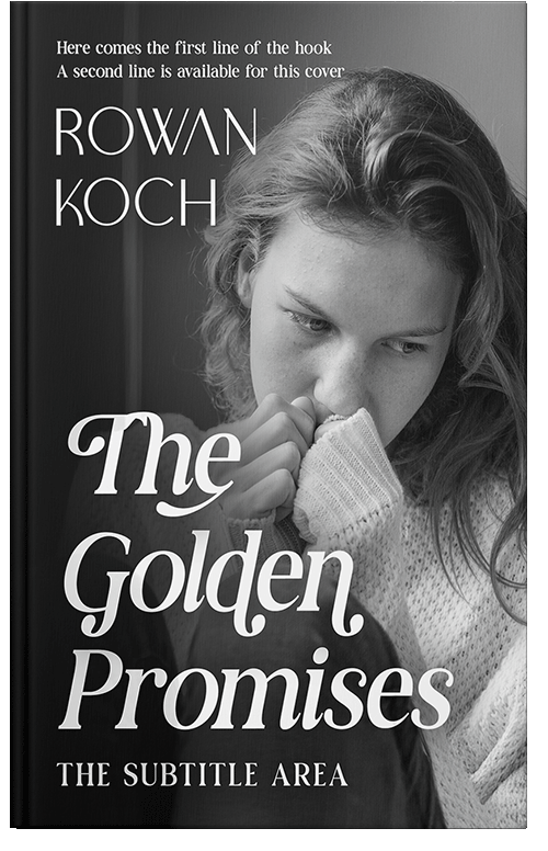 Front view of Mine Shaft #16645 - Premade Poetry Book Cover