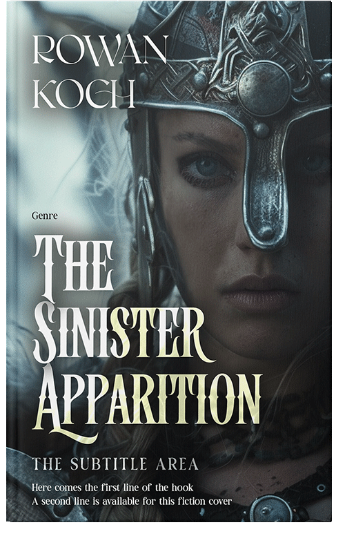 Front view of Outer Space #16653 - Premade Fantasy Book Cover