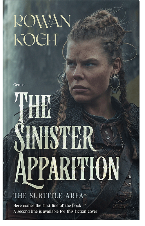 Front view of Outer Space #16654 - Premade Fantasy Book Cover