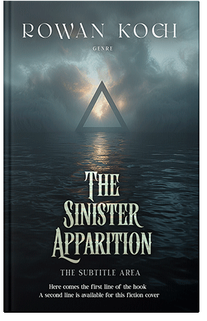 Pre Made Book Cover Mirage