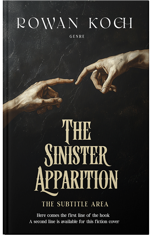 Front view of Premade Mystery & Thriller & Suspense Book Cover - Chino