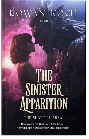 Pre Made Book Cover Can Can