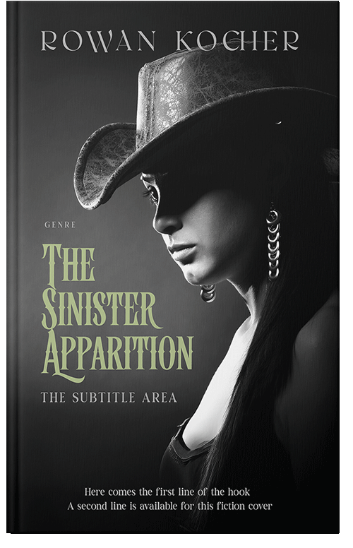 Front view of Cod Gray #16665 - Premade Mystery & Thriller & Suspense Book Cover