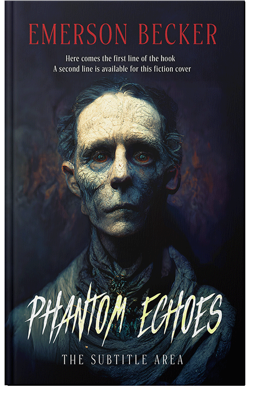 Front view of Vulcan #16676 - Premade Horror Book Cover