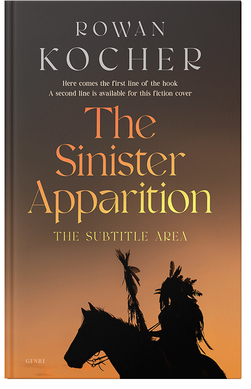 Front view of Premade Western Book Cover - Treehouse