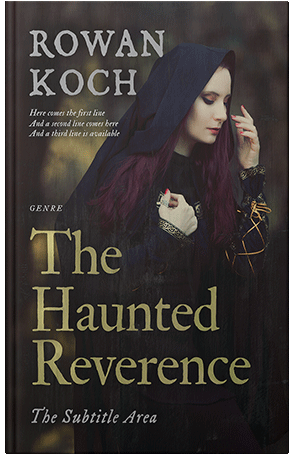 Pre Made Book Cover Cod Gray