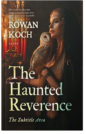 Pre Made Book Cover Antique Brass