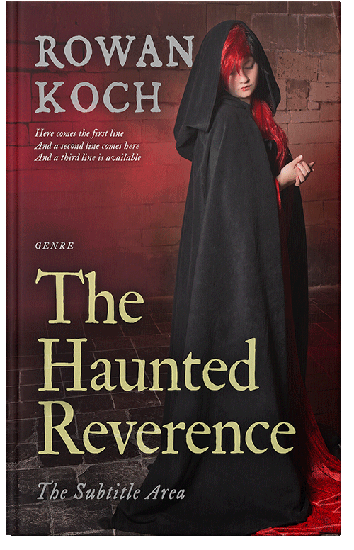 Front view of Premade Fantasy Book Cover - Gondola