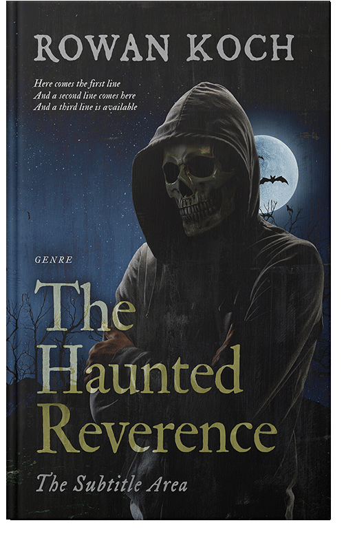 Front view of Woodsmoke #16702 - Premade Horror Book Cover