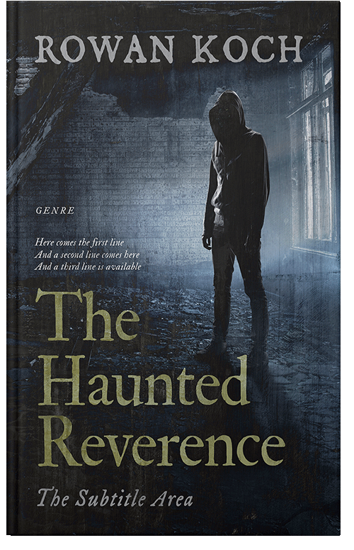 Front view of Premade Mystery & Thriller & Suspense Book Cover - Shark