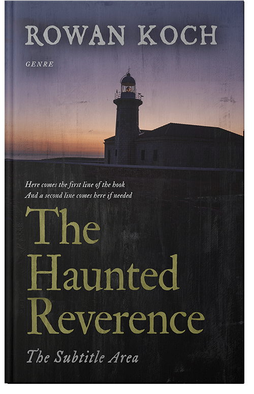 Front view of Premade Mystery & Thriller & Suspense Book Cover - Sandrift