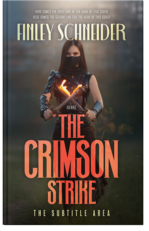 Front view of Premade Fantasy Book Cover - Rangitoto