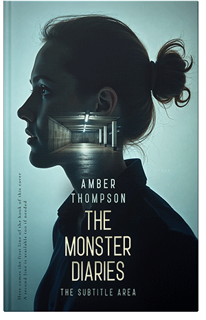 Pre Made Book Cover Aztec