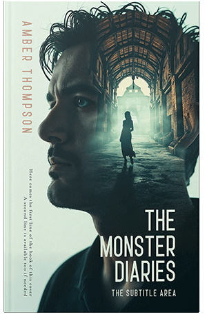 Pre Made Book Cover Timber Green