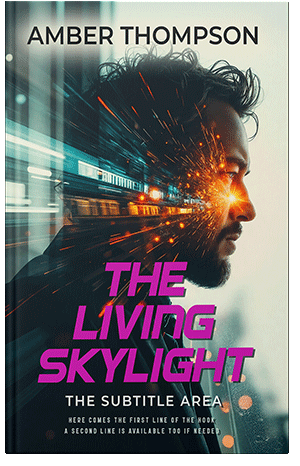 Pre Made Book Cover Blossom