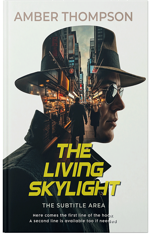 Front view of Shark #16745 - Premade Mystery & Thriller & Suspense Book Cover