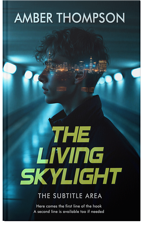 Front view of Black Pearl #16751 - Premade Action & Adventure Book Cover