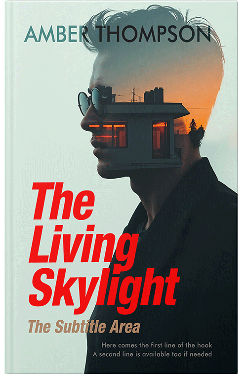 Front view of Tasman #16754 - Premade Abstract Book Cover