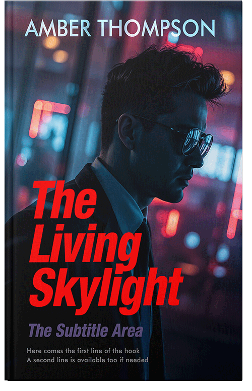 Front view of Punch #16755 - Premade Mystery & Thriller & Suspense Book Cover