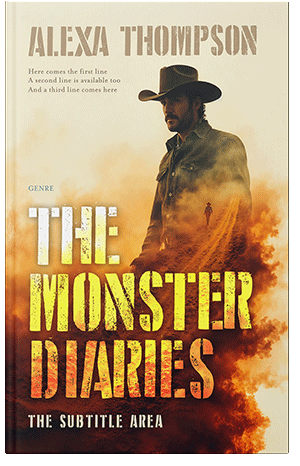 Pre Made Book Cover Cedar