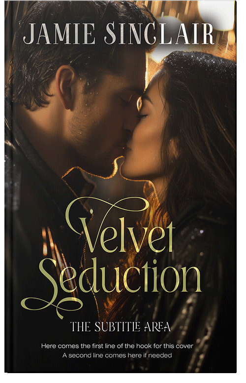 Front view of Premade Erotica Book Cover - Asphalt