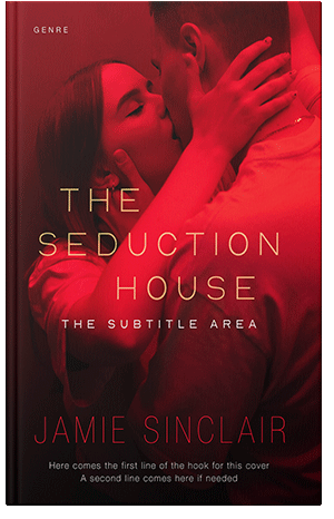 Pre Made Book Cover Crimson