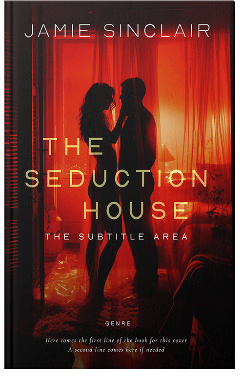 Front view of Premade Erotica Book Cover - Wood Bark