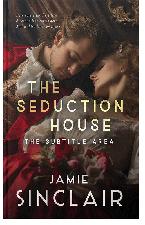 Front view of Premade Romance Book Cover - Tamarind