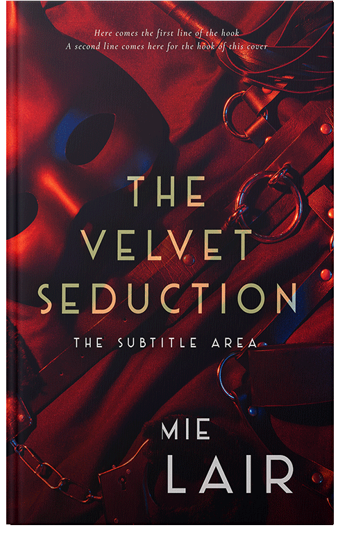 Front view of Aubergine #16790 - Premade Erotica Book Cover