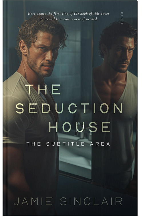 Front view of Premade Mystery & Thriller & Suspense Book Cover - Shark