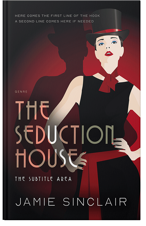 Front view of Premade Mystery & Thriller & Suspense Book Cover - My Pink