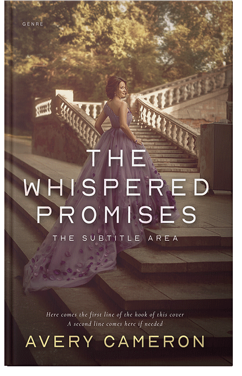 Front view of Millbrook #16811 - Premade Romance Book Cover