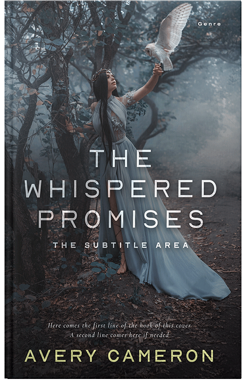 Front view of Shark #16813 - Premade Romance Book Cover