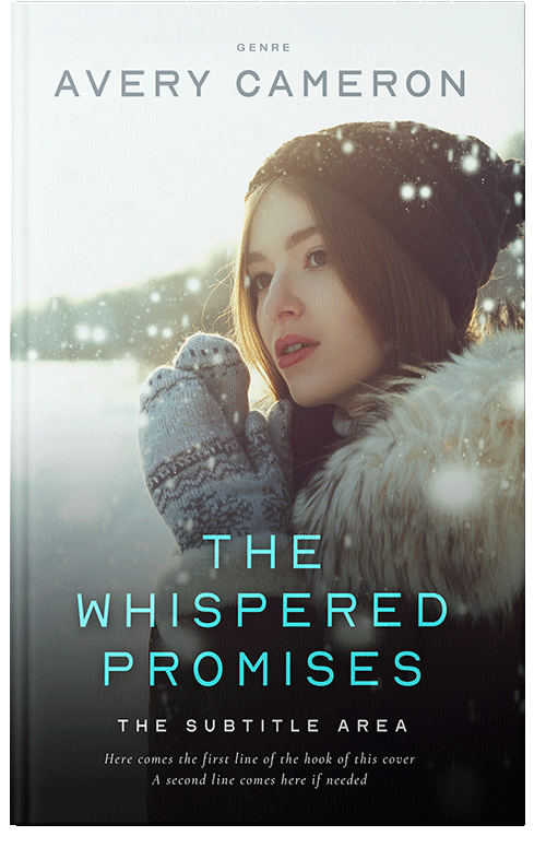 Front view of Premade Romance Book Cover - Dune