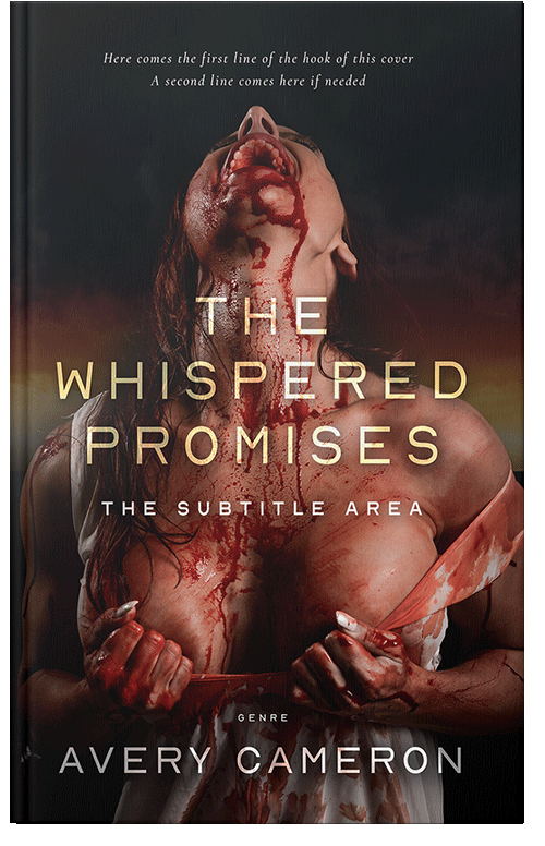 Front view of Premade Mystery & Thriller & Suspense Book Cover - Contessa