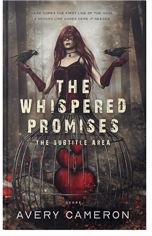 Front view of Masala #16830 - Premade Fantasy Book Cover