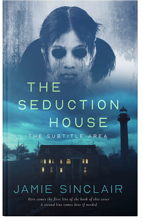 Front view of Premade Mystery & Thriller & Suspense Book Cover - Calypso