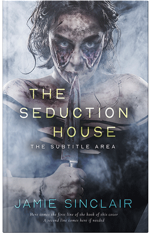 Pre Made Book Cover Bright Gray