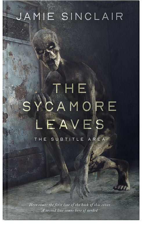 Front view of Premade Mystery & Thriller & Suspense Book Cover - Shark