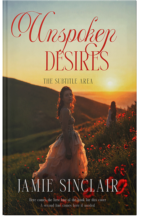 Front view of Calico #16843 - Premade Mystery & Thriller & Suspense Book Cover