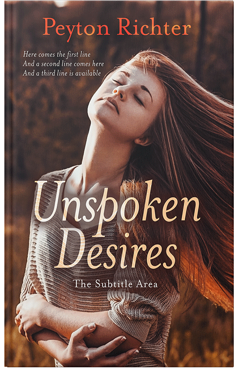 Front view of Premade Erotica Book Cover - Unknown #16857 | BookCoverZone