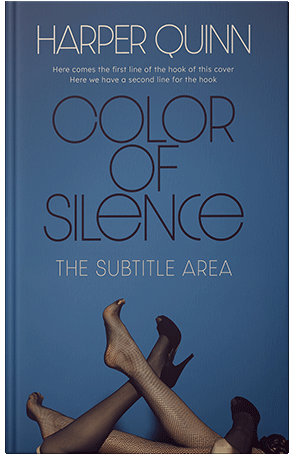 Pre Made Book Cover Chambray