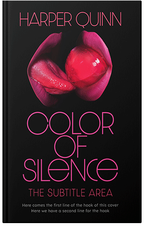 Pre Made Book Cover Maroon Flush