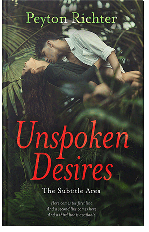 Pre Made Book Cover Log Cabin