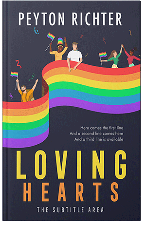 Pre Made Book Cover Ebony Clay