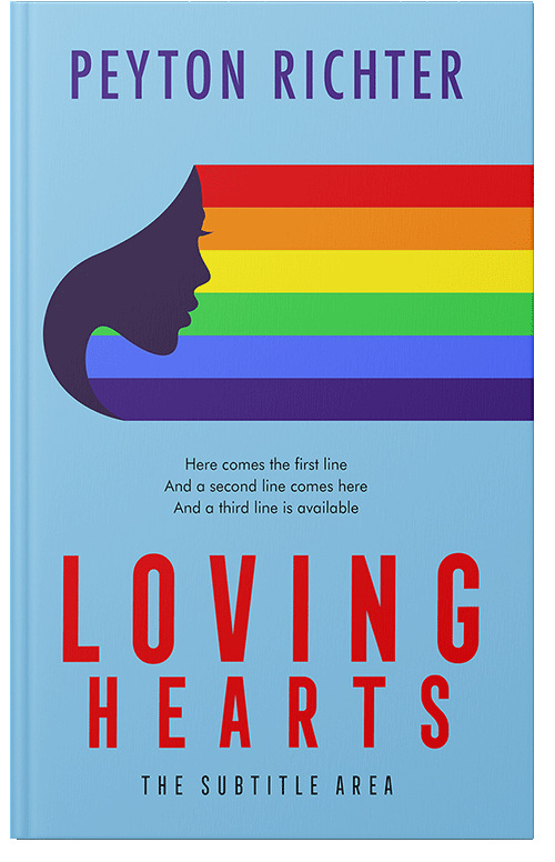 Front view of Cornflower #16917 - Premade Romance Book Cover