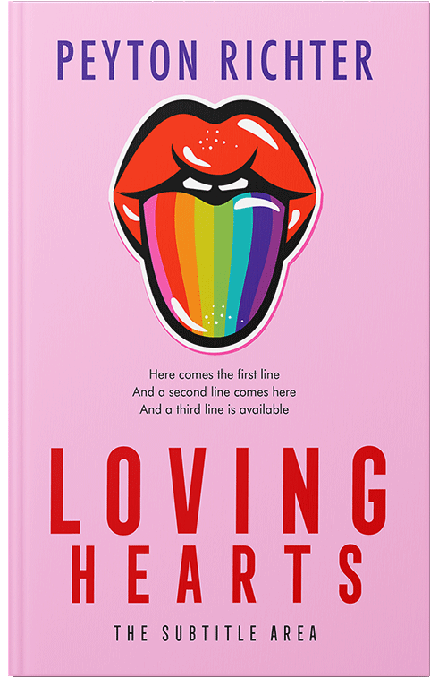 Front view of Classic Rose #16918 - Premade Romance Book Cover