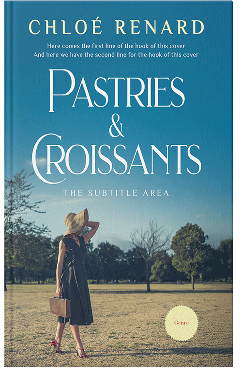 Front view of Jelly Bean #16919 - Premade Historical Book Cover