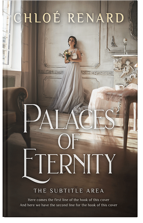 Front view of Premade Romance Book Cover - Mondo