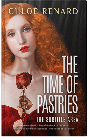 Pre Made Book Cover Burnt Umber